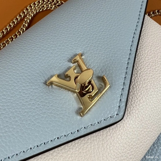 VUITTON MYLOCKME CHAIN POCHETTE LOUIS 0813
